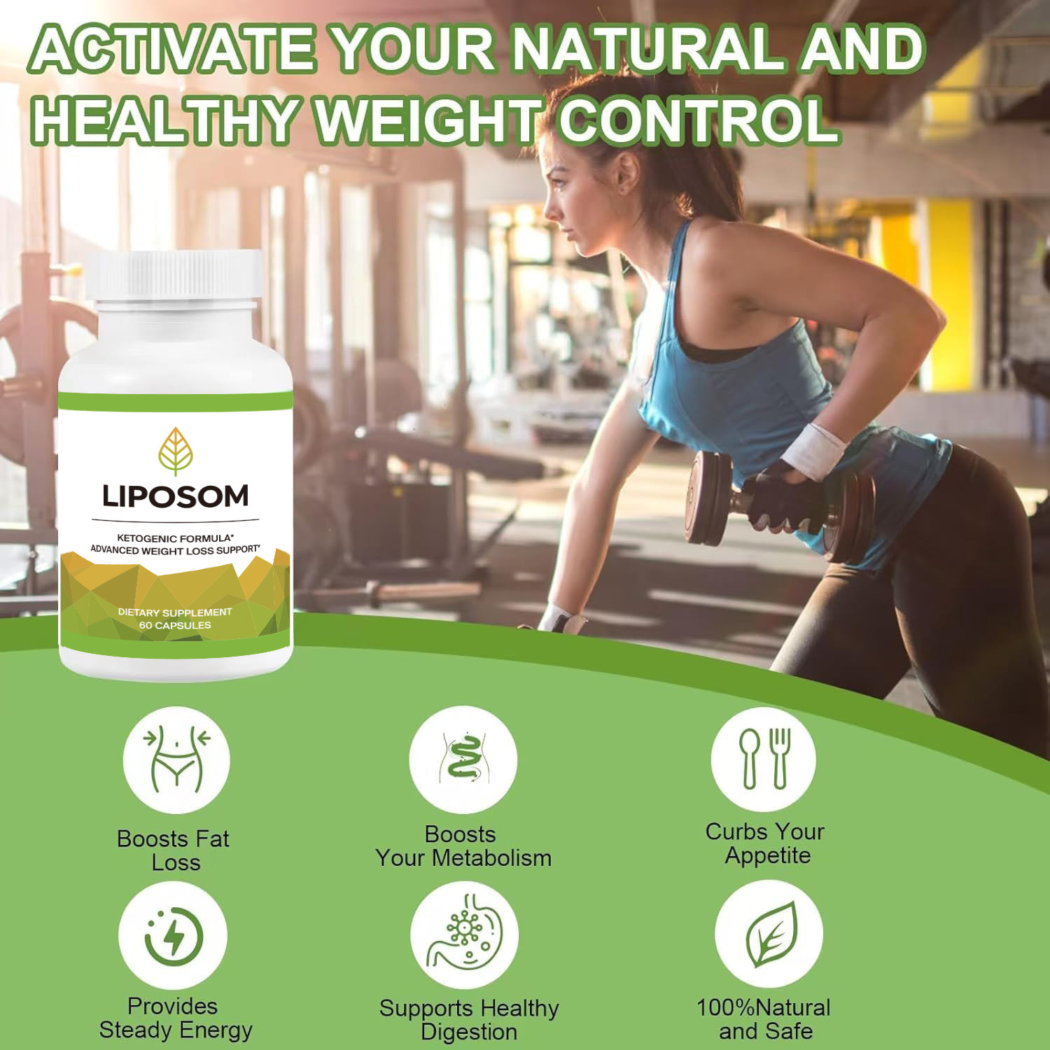 60 pcs Lipozem Capsules - Dige - огляд і ціна Health Wellness Vitality