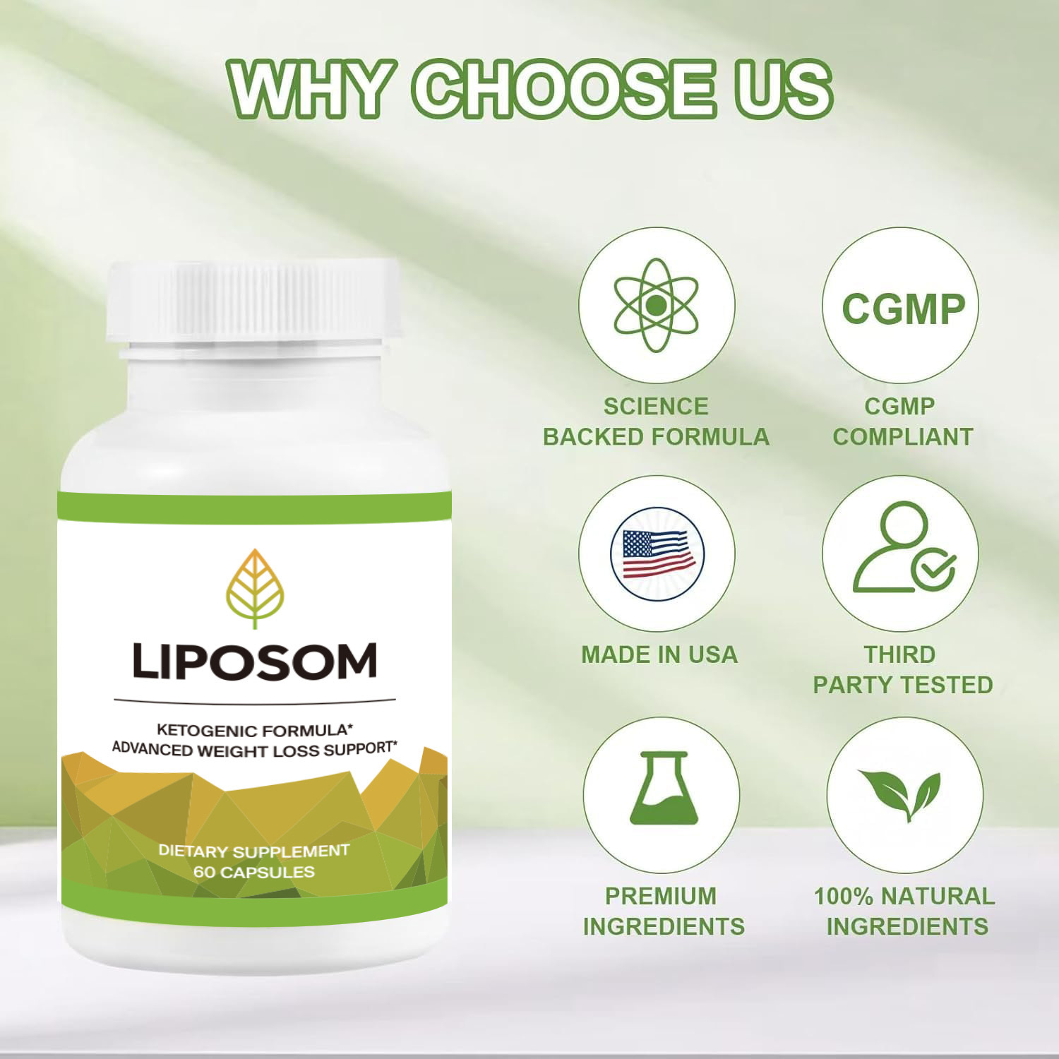 60 pcs Lipozem Capsules - Dige - огляд і ціна Health Wellness Vitality