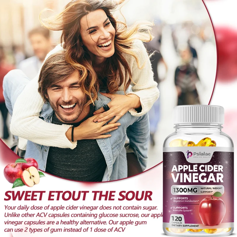 Apple Cider Vinegar Capsules - - огляд і ціна Health Wellness Vitality
