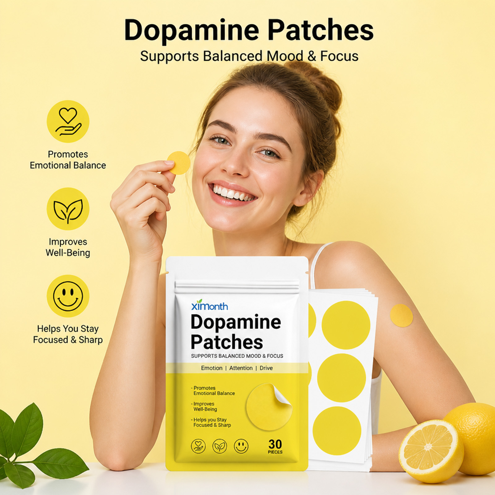 Dopamine Patches Vitality Boos - огляд і ціна Health Wellness Vitality
