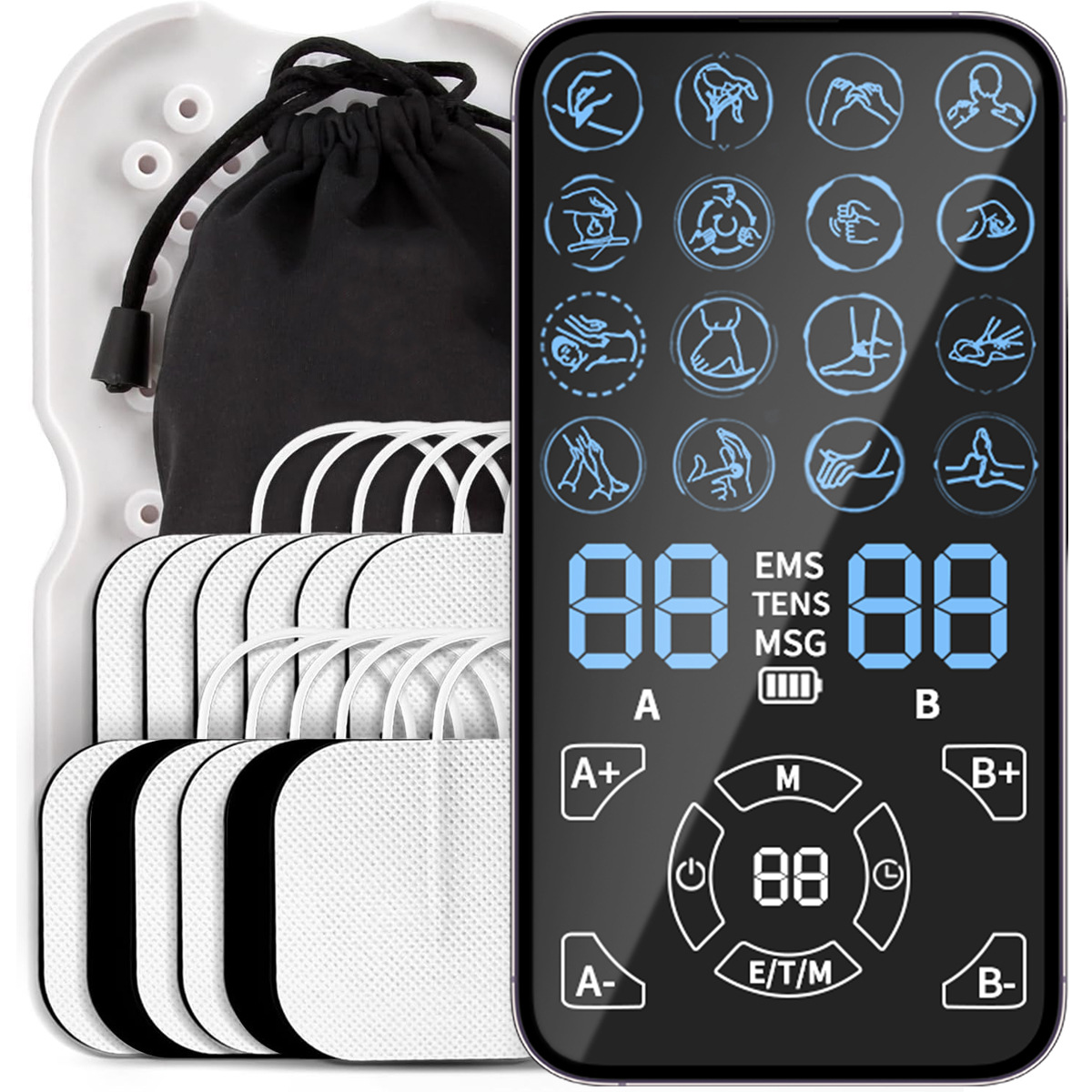 Pain Relief TENS Unit EMS Mass - огляд і ціна Tens Pain Relief Unit
