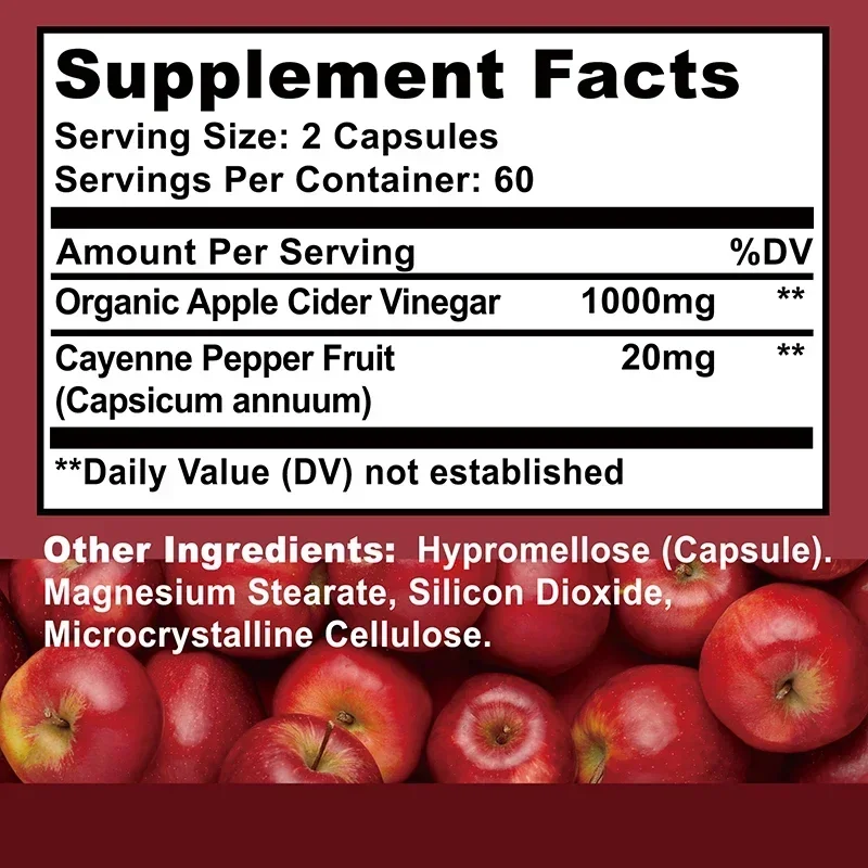 Apple Cider Vinegar - Maintain - огляд і ціна Health Wellness Vitality