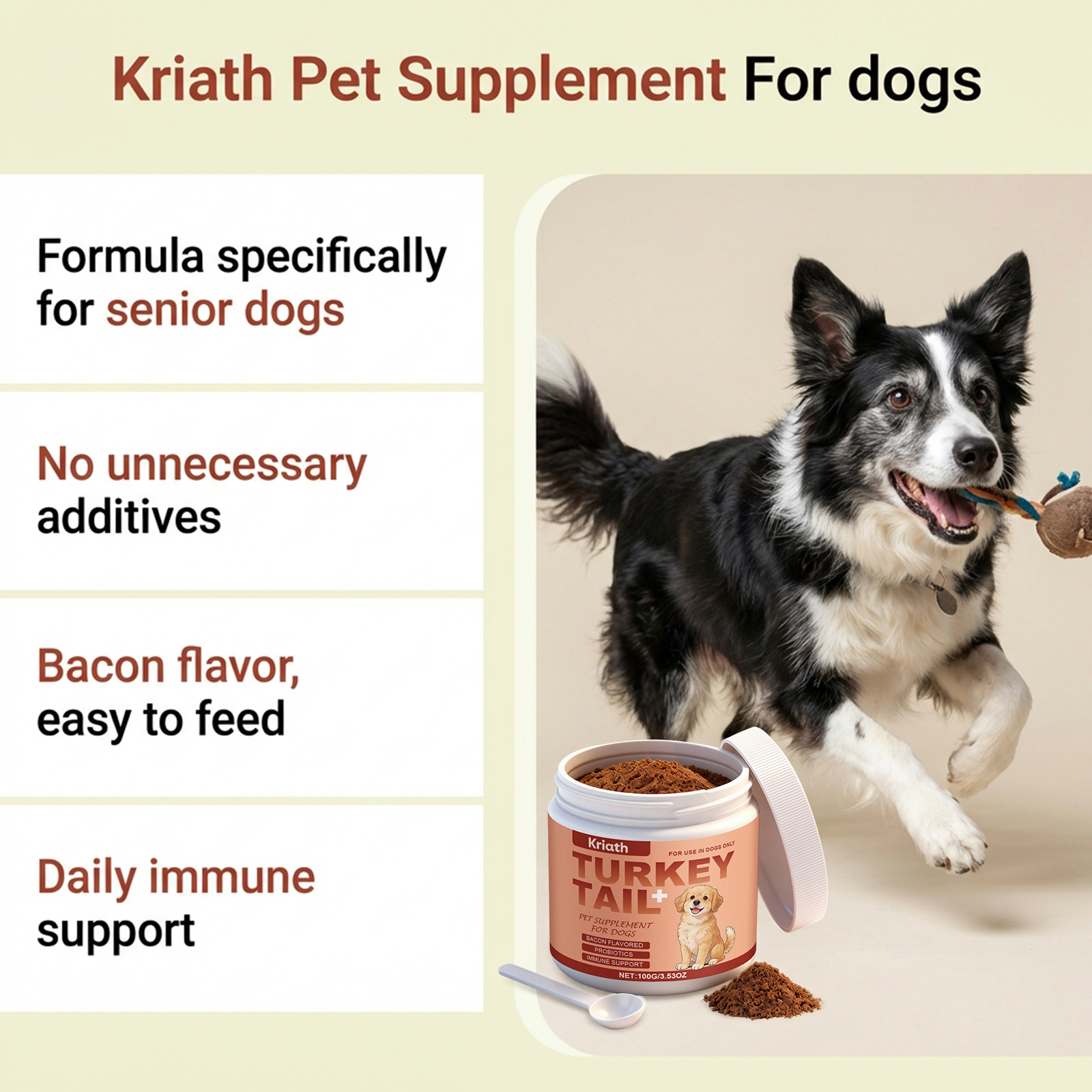 Dog Nutrition Health Supplemen - огляд і ціна Health Wellness Vitality