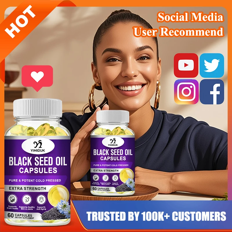 Yimiduk Premium Black Seed Oil - огляд і ціна Health Wellness Vitality