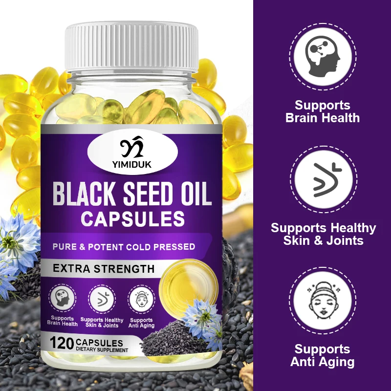 Yimiduk Premium Black Seed Oil - огляд і ціна Health Wellness Vitality